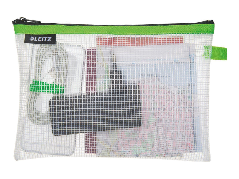 Leitz  WOW Traveller Zip-Beutel wasserabweisend M Grün