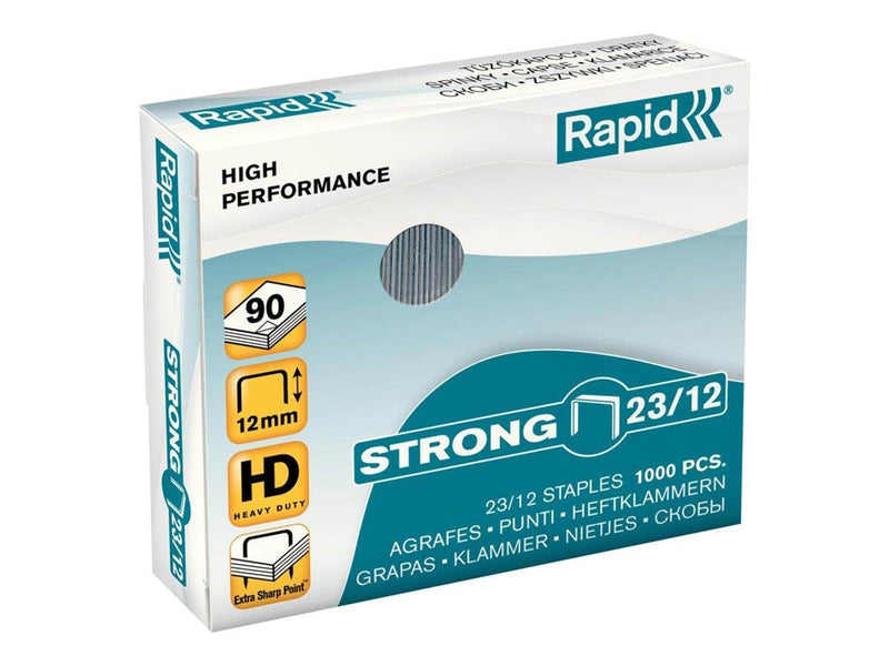 Rapid Strong - staples - 23/12 - 12 mm - pack of 1000