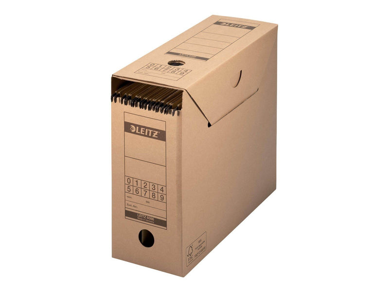 Leitz - storage box - for A4 - natron brown