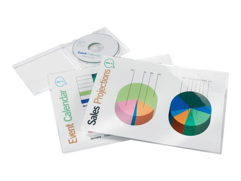 GBC Laminating Pouch - 100-pack - glossy - 111 x 154 mm - 75 g/m² - lamination pouches
