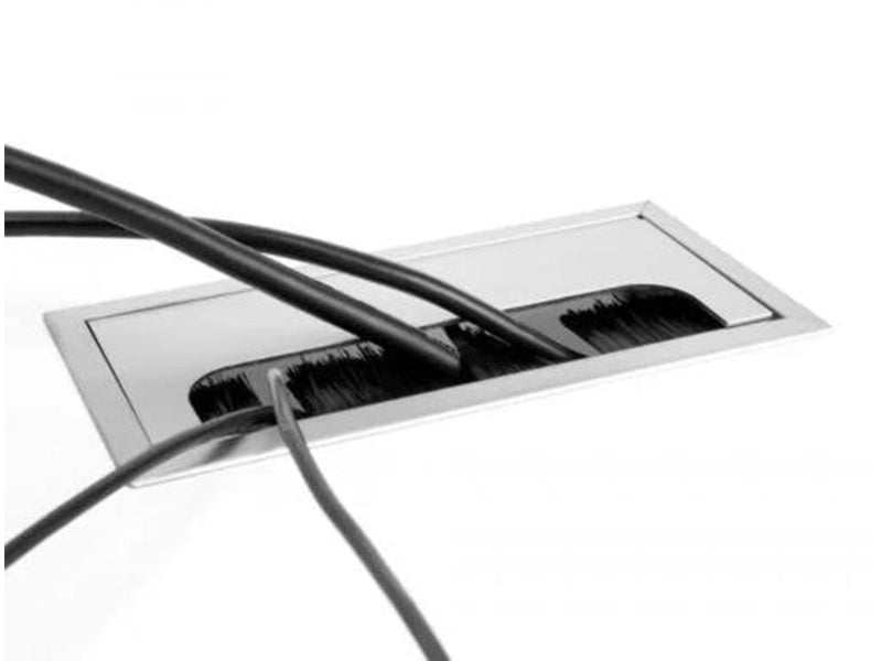 DeLOCK - Cable Grommet - Silver