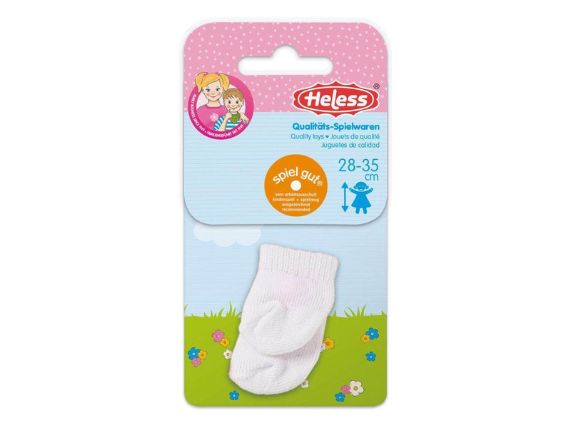 Heless Doll socks White/blue 28-35 cm - Assorted