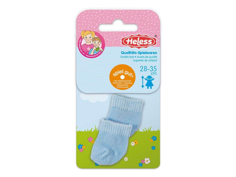 Heless Doll socks White/blue 28-35 cm - Assorted