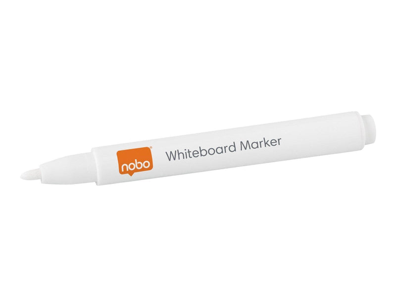 Nobo - marker - white (pack of 6)