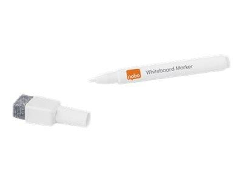Nobo - marker - white (pack of 6)