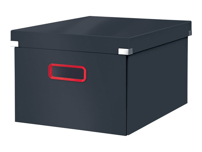 Esselte  Click & Store Cosy Aufbewahrungs- und Transportbox Mittel Samtgrau