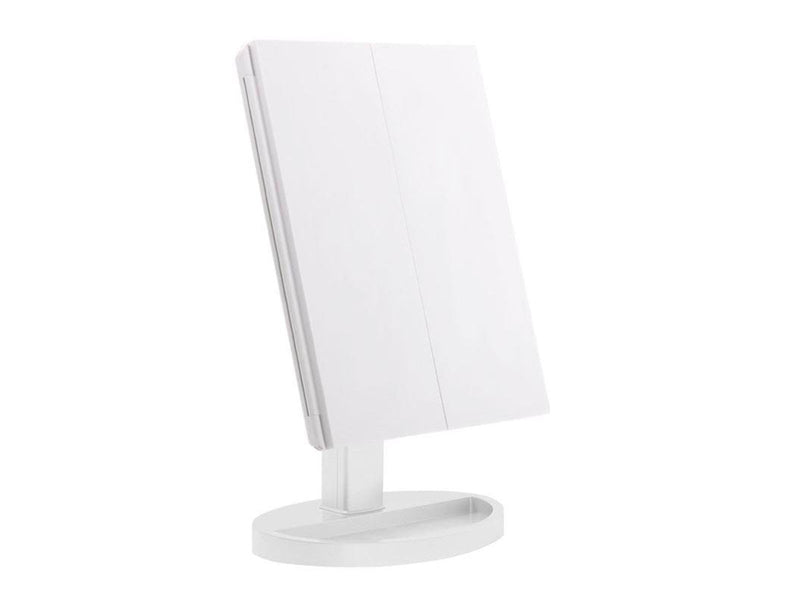 UNIQ Hollywood trifold make up spejl - hvid