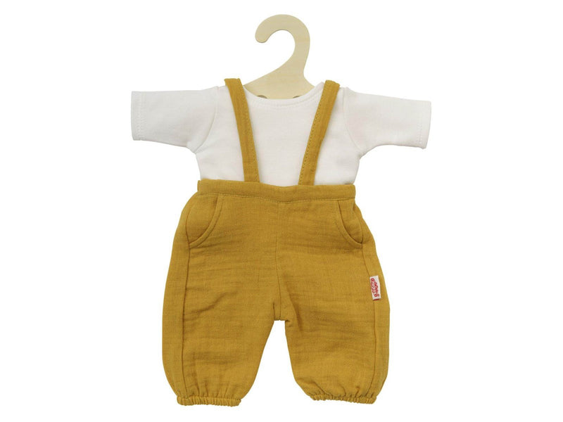 Heless Dolls Dungarees Ocher Yellow size 28-35 cm