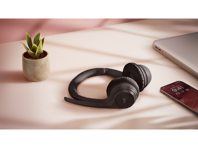 Logitech Zone 300 Wireless Headset - Schwarz