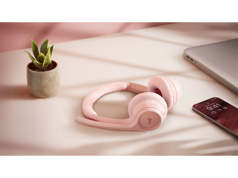 Logitech Zone 300 Wireless Headset - Pink
