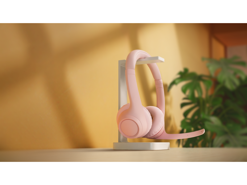 Logitech Zone 300 Wireless Headset - Pink