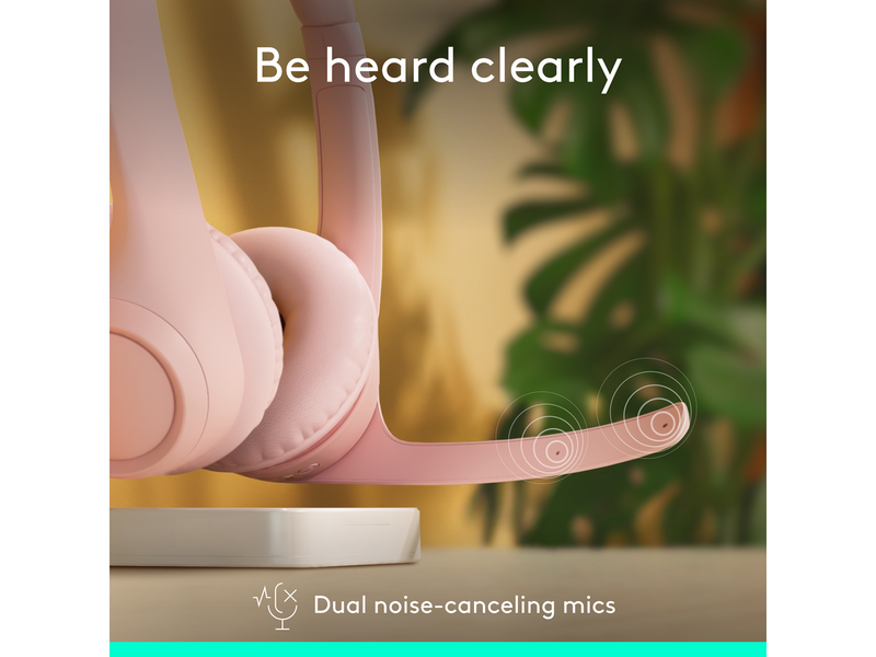 Logitech Zone 300 Wireless Headset - Pink