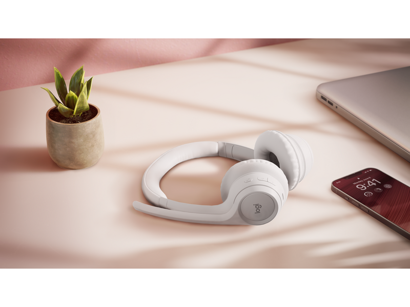 Logitech Zone 300 Wireless Headset - Weiß