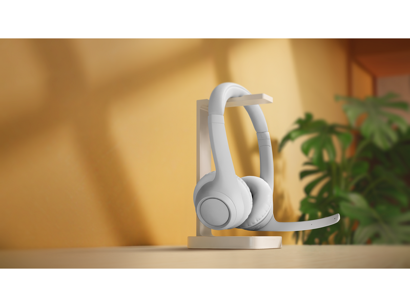 Logitech Zone 300 Wireless Headset - Weiß