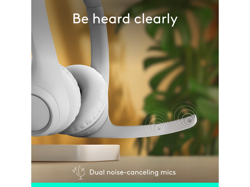 Logitech Zone 300 Wireless Headset - Weiß