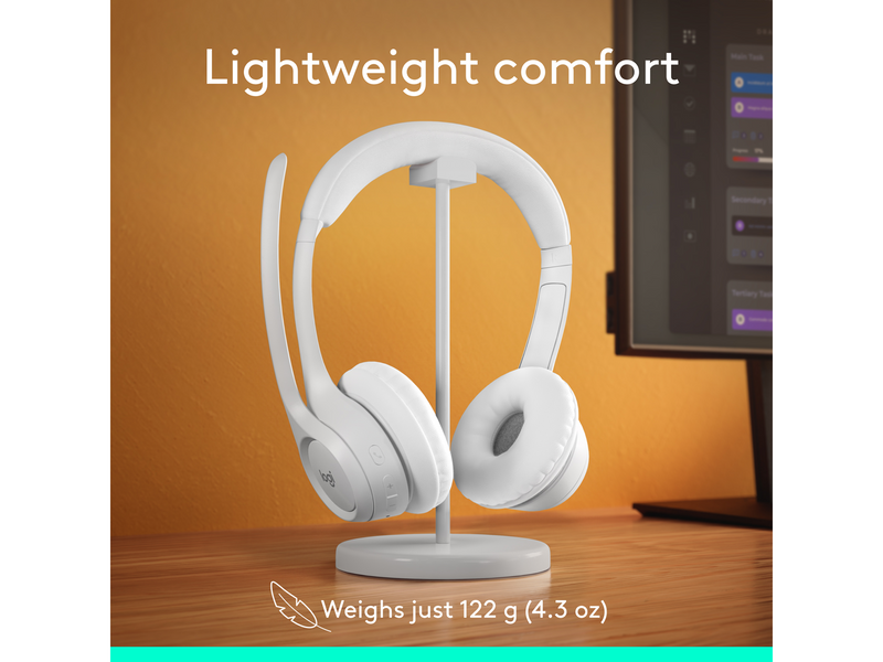 Logitech Zone 300 Wireless Headset - Weiß