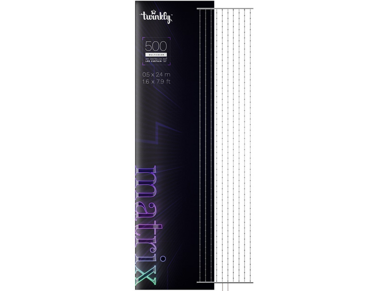 Twinkly Matrix 500 RGB LEDs Clear Wire Plug Type F