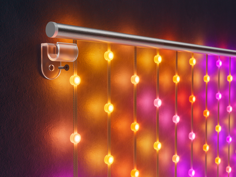 Twinkly Matrix 500 RGB LEDs Clear Wire Plug Type F