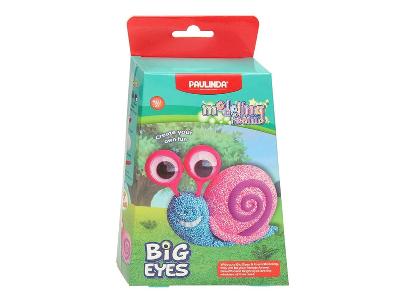 Paulinda Making a Big Eyes Snail Craft Set