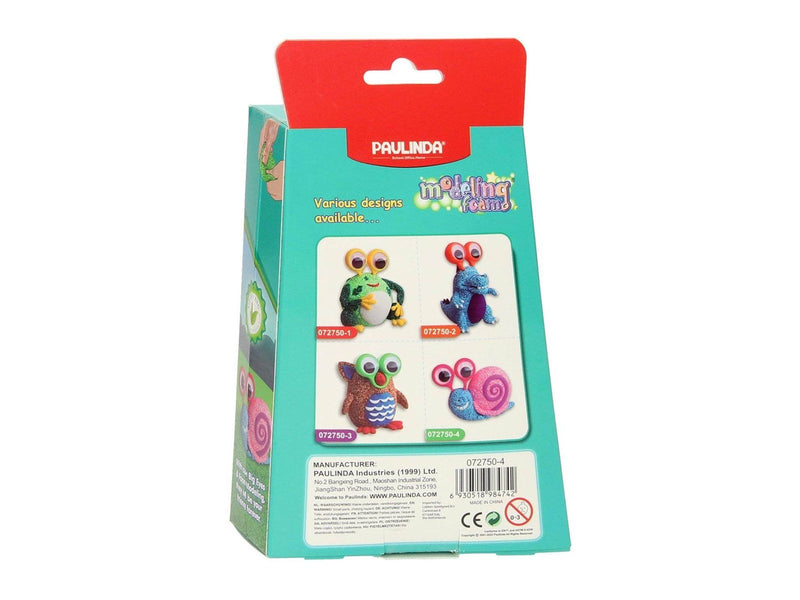 Paulinda Making a Big Eyes Snail Craft Set