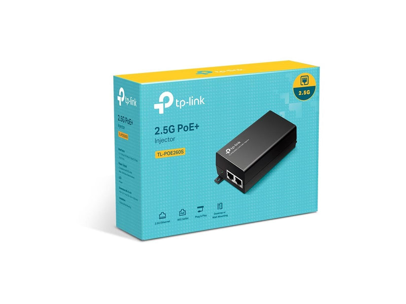 TP-Link POE260S 2.5G PoE+ Injector
