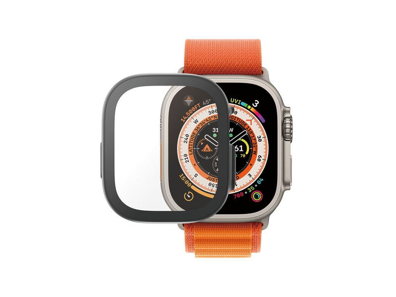 PanzerGlass Screen Protector Full Body with D3O Apple Watch Ultra | 49mm | Black