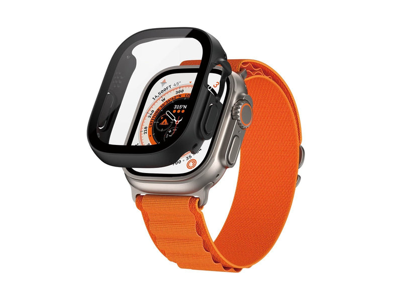 PanzerGlass Screen Protector Full Body with D3O Apple Watch Ultra | 49mm | Black