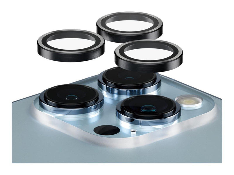 PanzerGlass Hoops™ Camera Lens Protector for iPhone 13 Pro | 13 Pro Max | Black