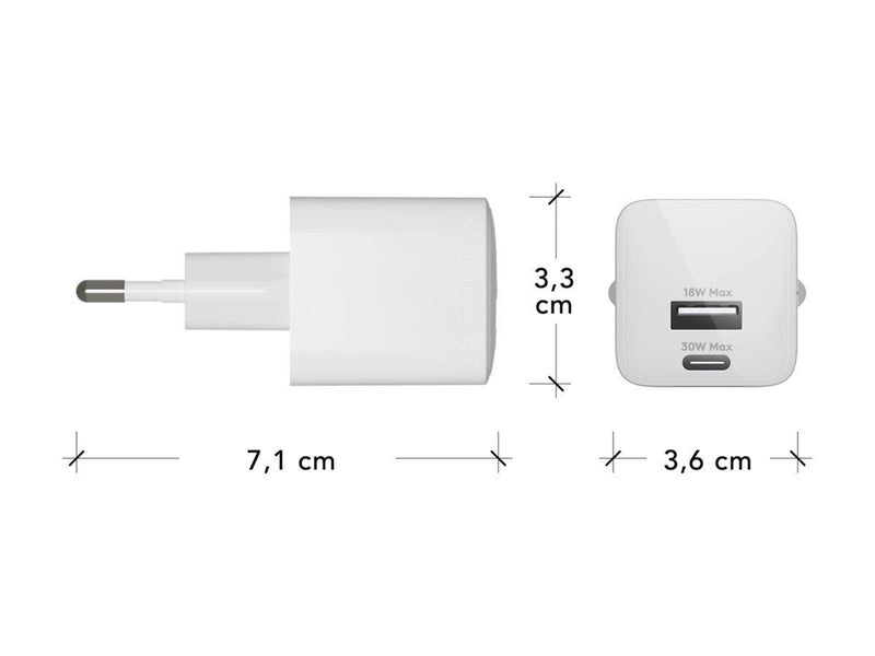 dbramante1928 re-charge power adapter - USB 24 pin USB-C - 30 Watt