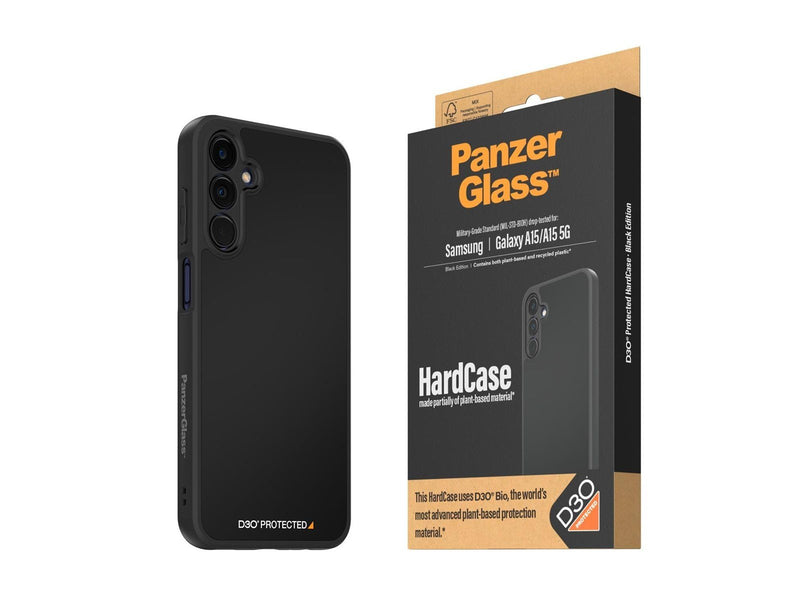 PanzerGlass HardCase with D3O Samsung Galaxy A15 | A15 5G | Black