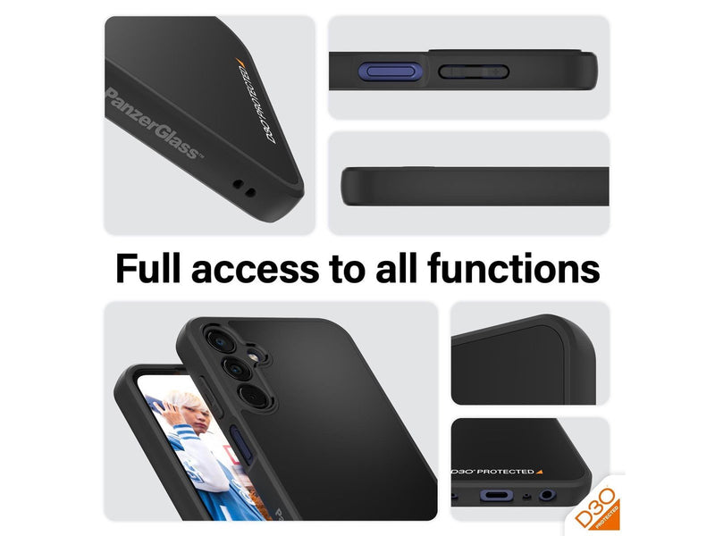 PanzerGlass HardCase with D3O Samsung Galaxy A15 | A15 5G | Black