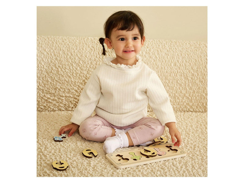 Classic World Wooden Castle Keys and Locks Match Game 13pcs.