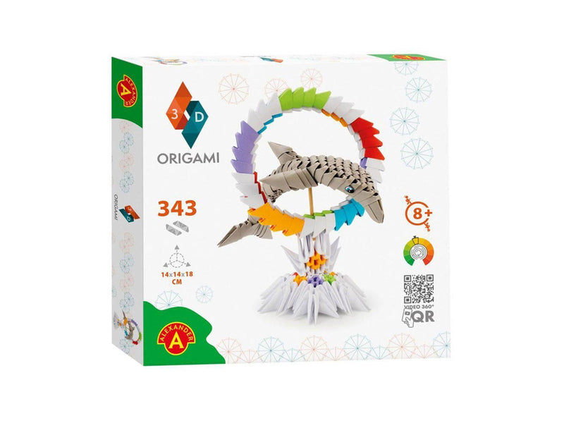 Alexander Toys ORIGAMI 3D - Dolphin 343 pcs.