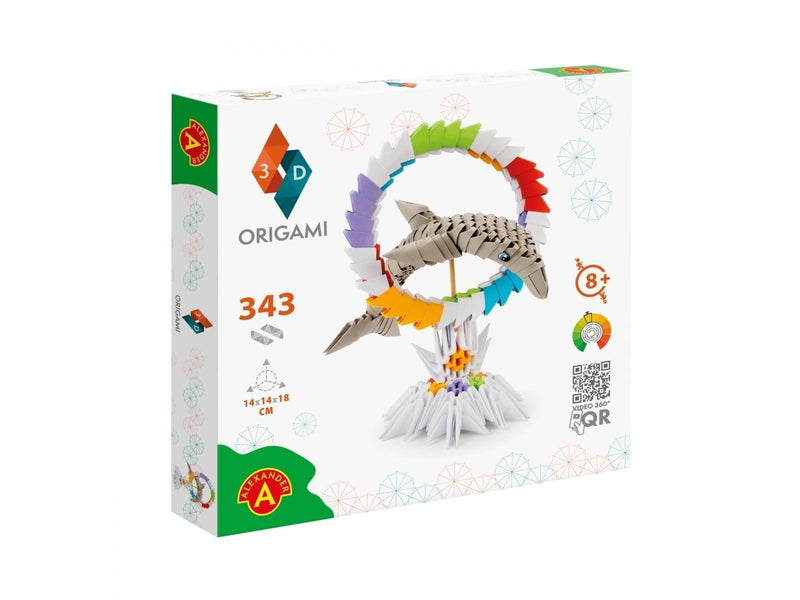 Alexander Toys ORIGAMI 3D - Dolphin 343 pcs.