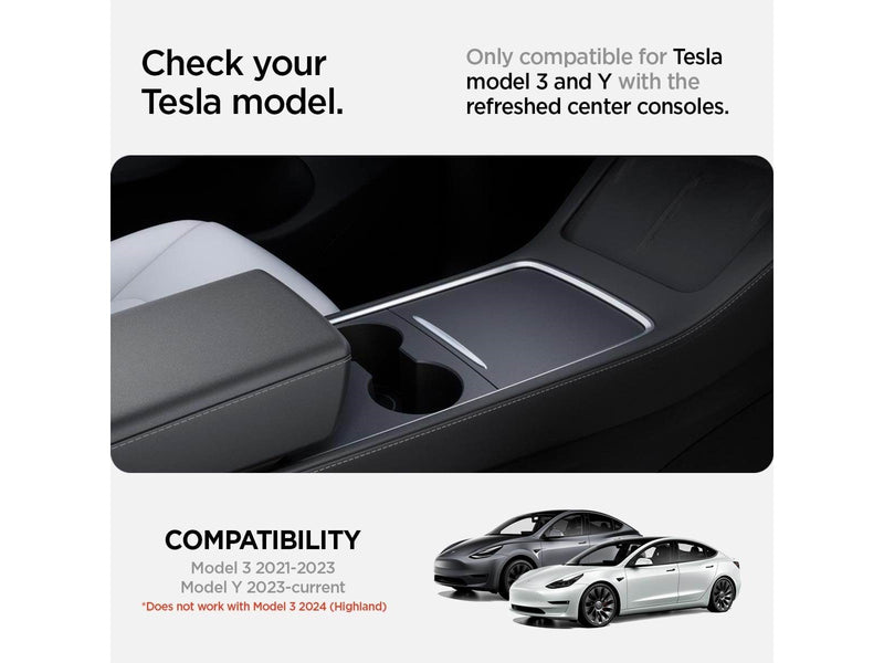 Spigen Tesla Armrest Console Organizer - black - Model Y/3