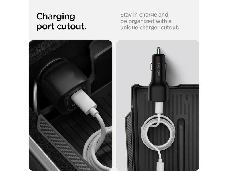 Spigen Tesla Armrest Console Organizer - black - Model Y/3
