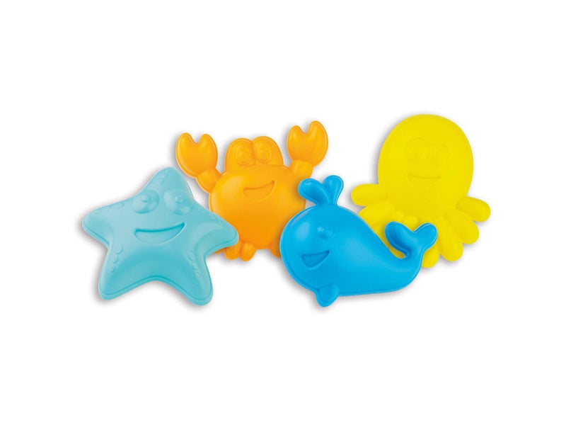 Androni Sand mold set Underwater world 4 pieces.