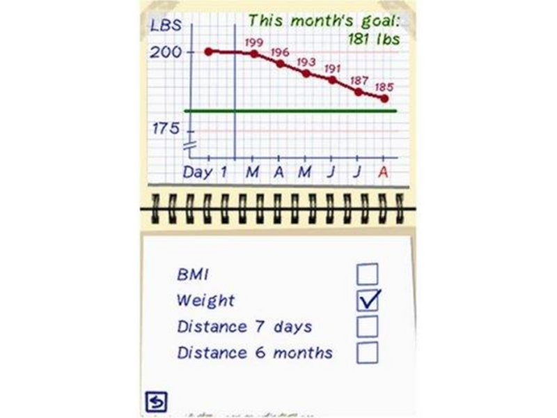 My Health Coach: Manage Your Weight - Nintendo DS - Lifestyle - PEGI 3