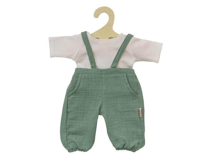 Heless Dolls Dungarees Green 28-35 cm