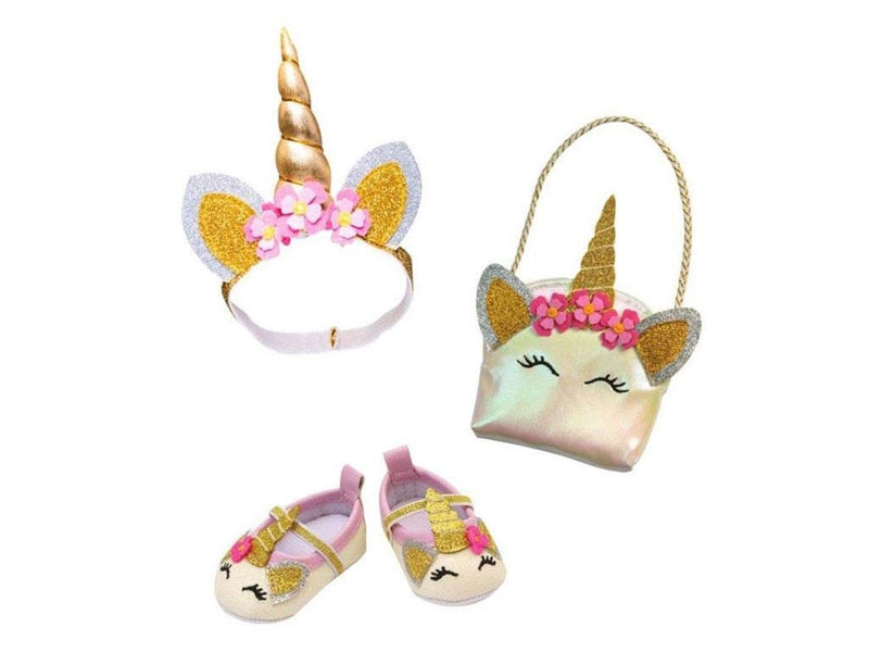 Heless Doll Accessories Glitter Unicorn Set 30-34 cm