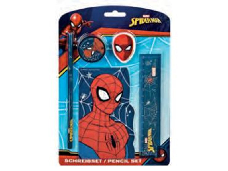 Undercover Writing instrument set Spiderman 5ldg.