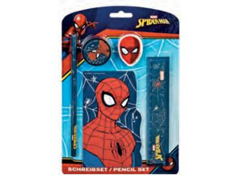 Undercover Writing instrument set Spiderman 5ldg.
