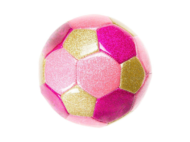 LG-Imports Metallic Football Pink 15cm