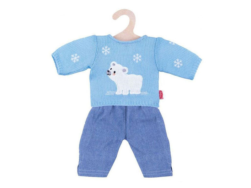 Heless Dolls Jeans with Polar Bear Sweater 35-45 cm