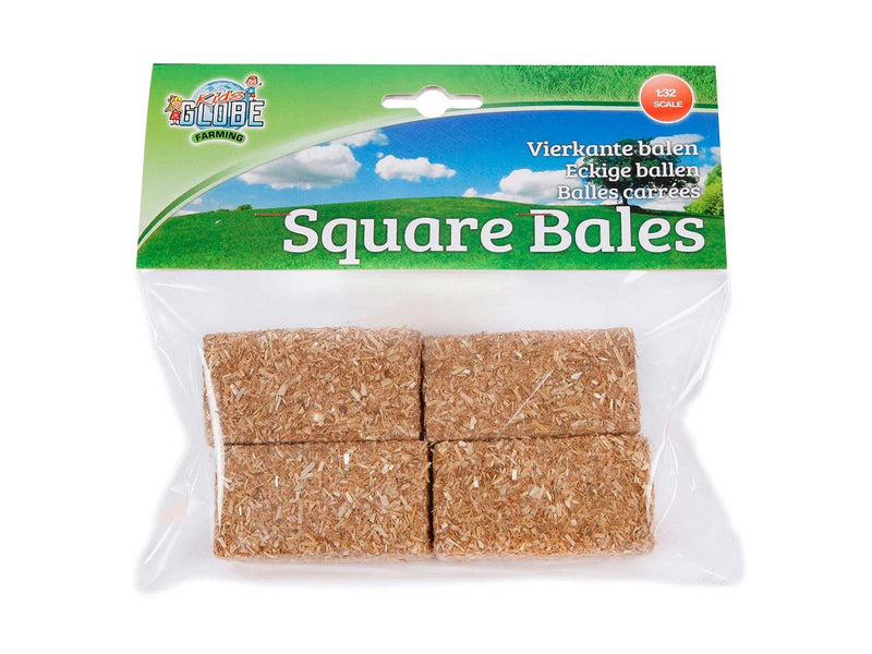 Kids Globe Rectangular Straw Bales 1:32 4 pcs.