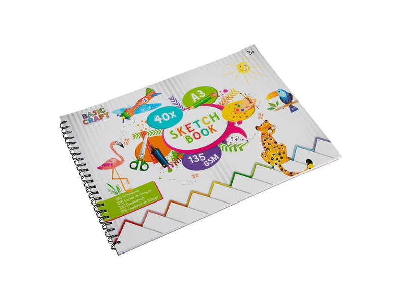 Creative Craft Group Sketchbook A3 40 Sheets 135 gsm