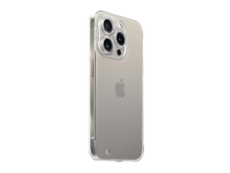 Just Mobile TENC™ [Slim Fit] for iPhone 15 Pro Max - Crystal