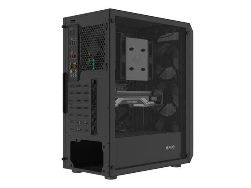 Natec Fury Shobo SH4F - Gehäuse - Tower - Schwarz