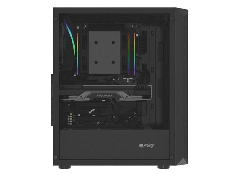 Natec Fury Shobo SH4F - Gehäuse - Tower - Schwarz