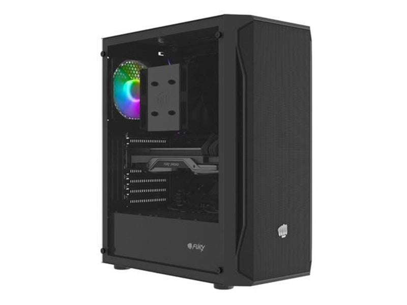 Natec Fury Shobo SH4 RGB - Gehäuse - Tower - Schwarz
